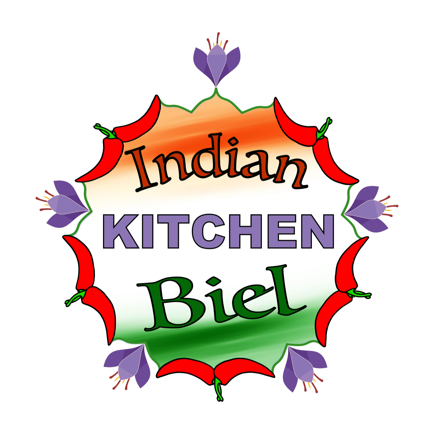 INDIAN KITCHEN BIEL LOGO